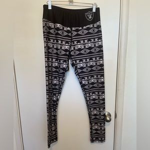 Raiders Aztec print leggings